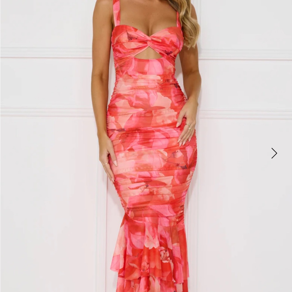 Hello Molly Fantasy Forest Mesh Maxi Dress